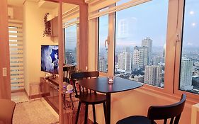 Cozy Penthouse 2Br Suite W Balcony - Amazing Manila Bay View And City Skyline Near Moa